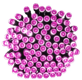 100 Pink LED Solar Fairy Lights
