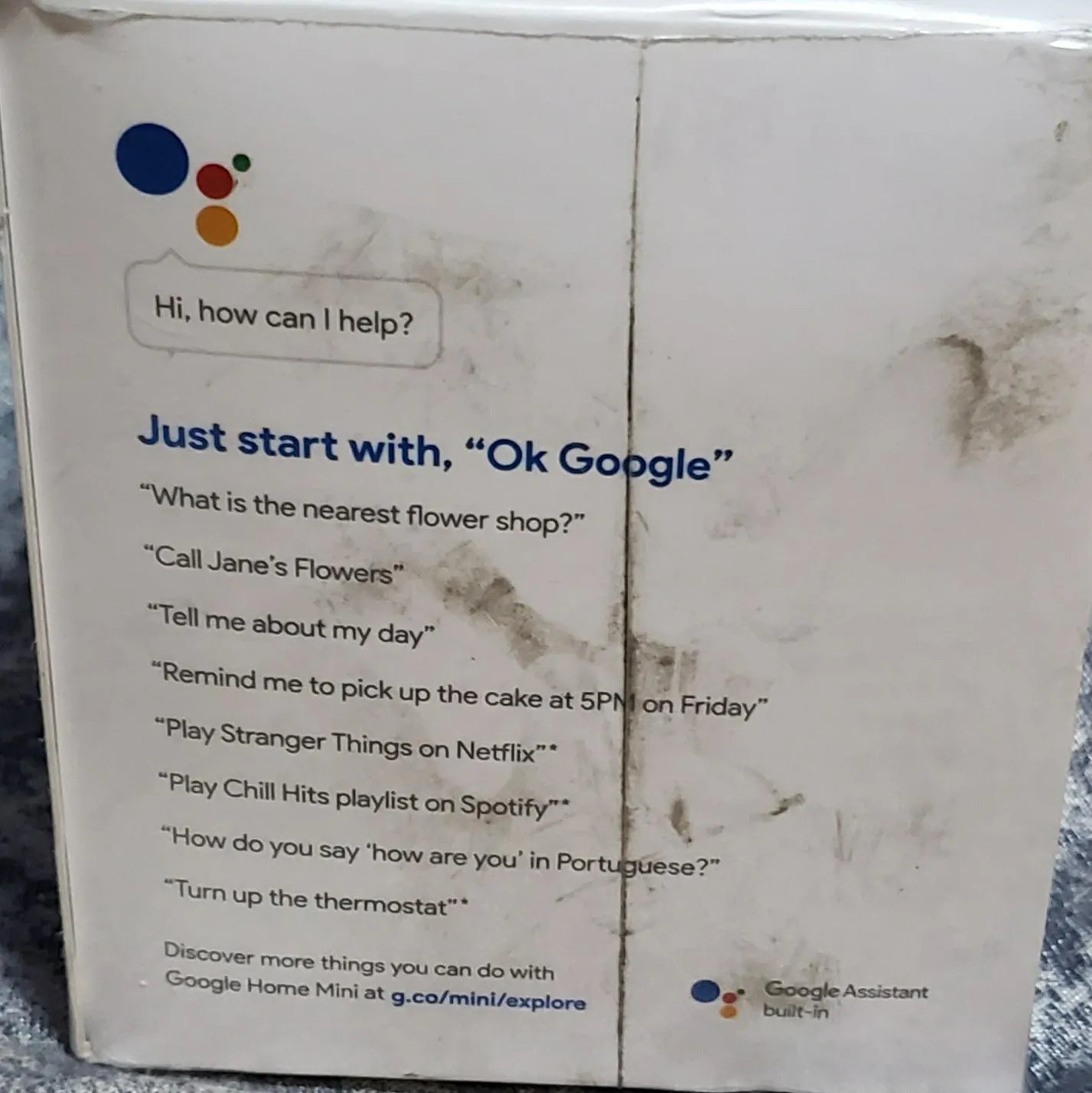 10192020 Google Home Mini