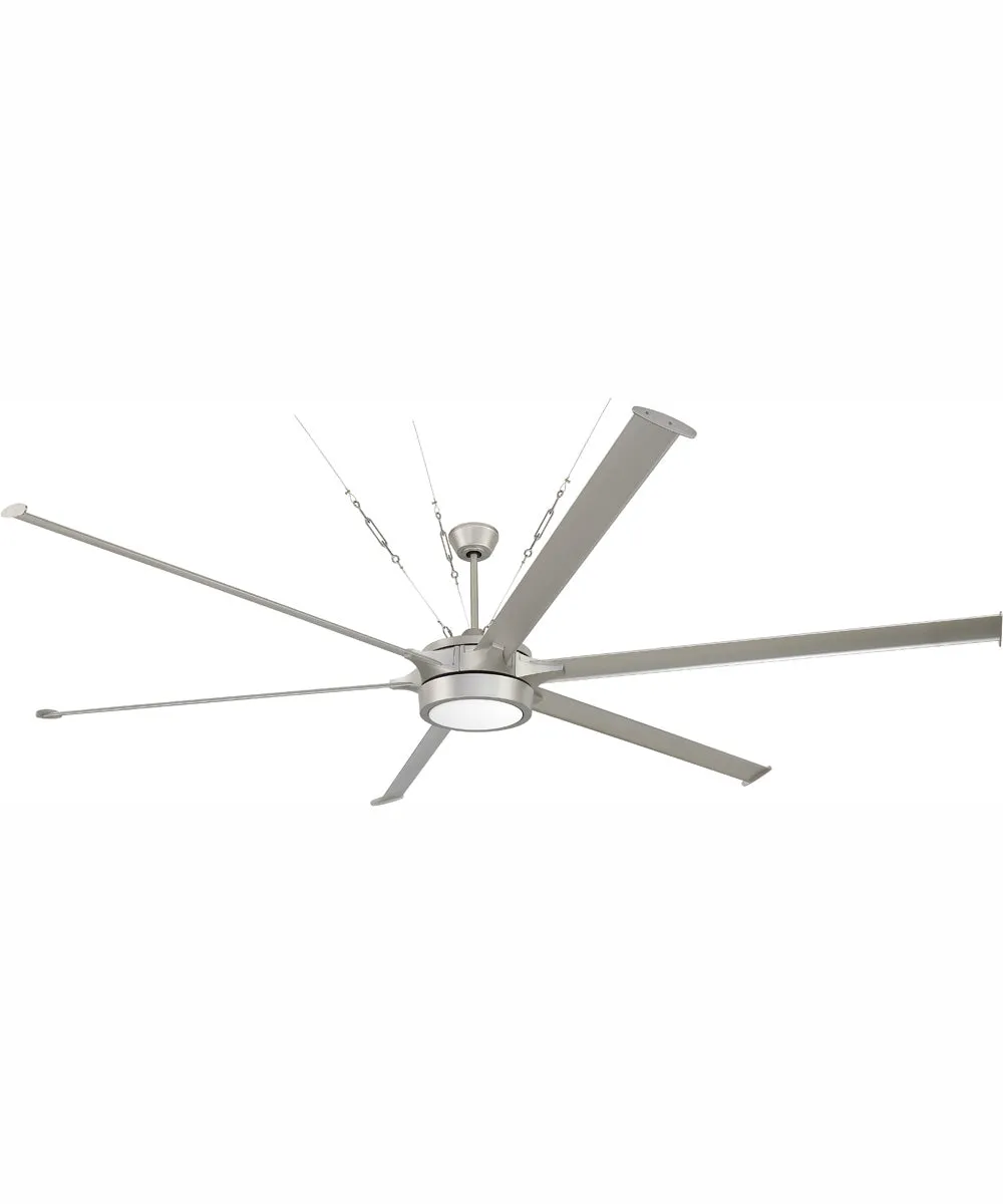102" Prost 102" 1-Light Indoor/Outdoor Ceiling Fan Painted Nickel