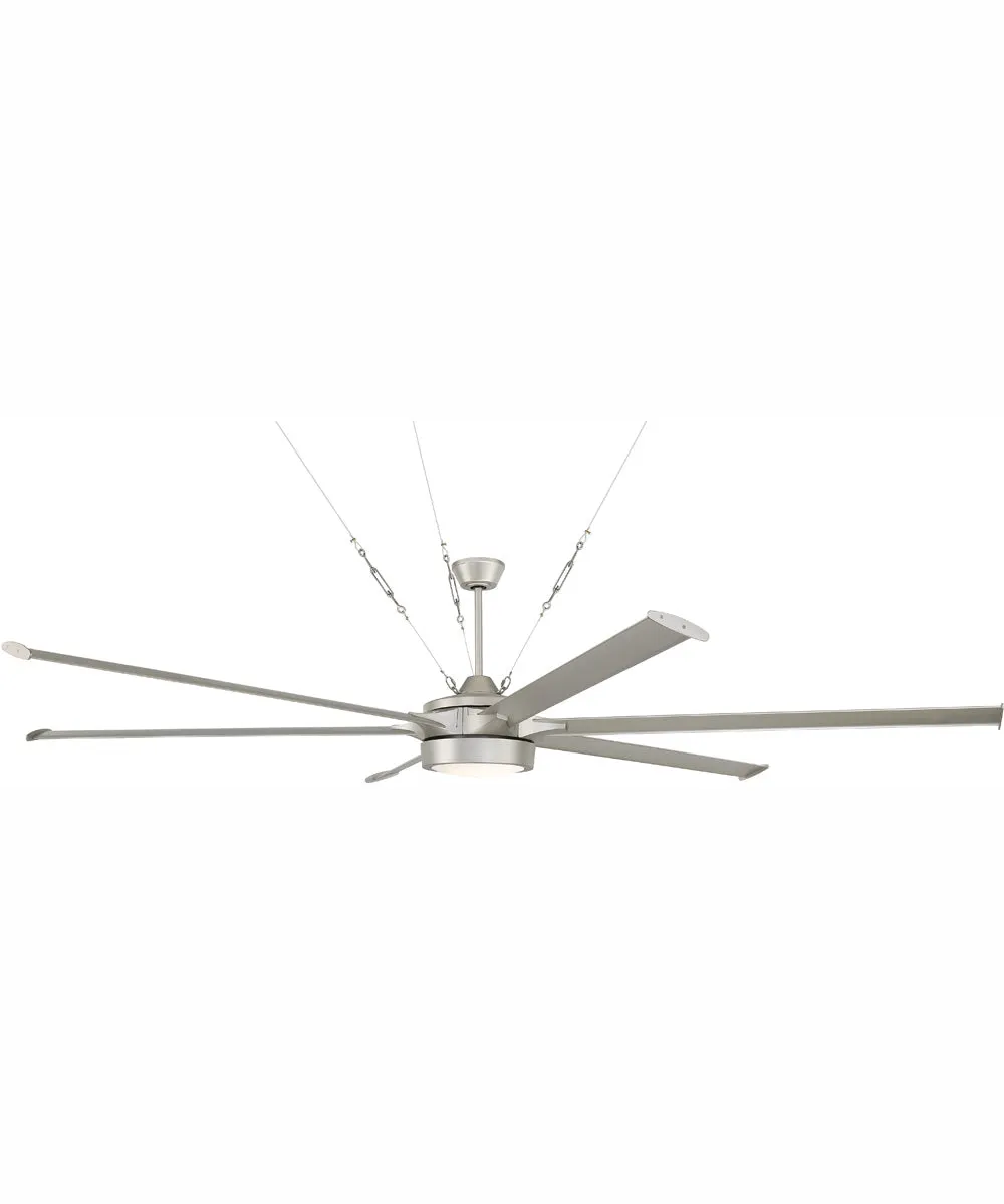 102" Prost 102" 1-Light Indoor/Outdoor Ceiling Fan Painted Nickel