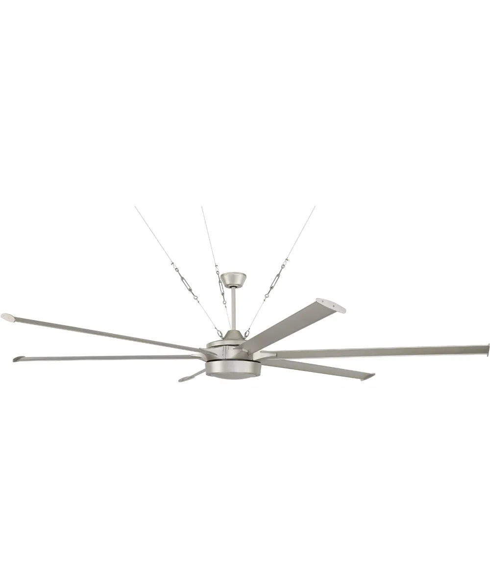 102" Prost 102" 1-Light Indoor/Outdoor Ceiling Fan Painted Nickel