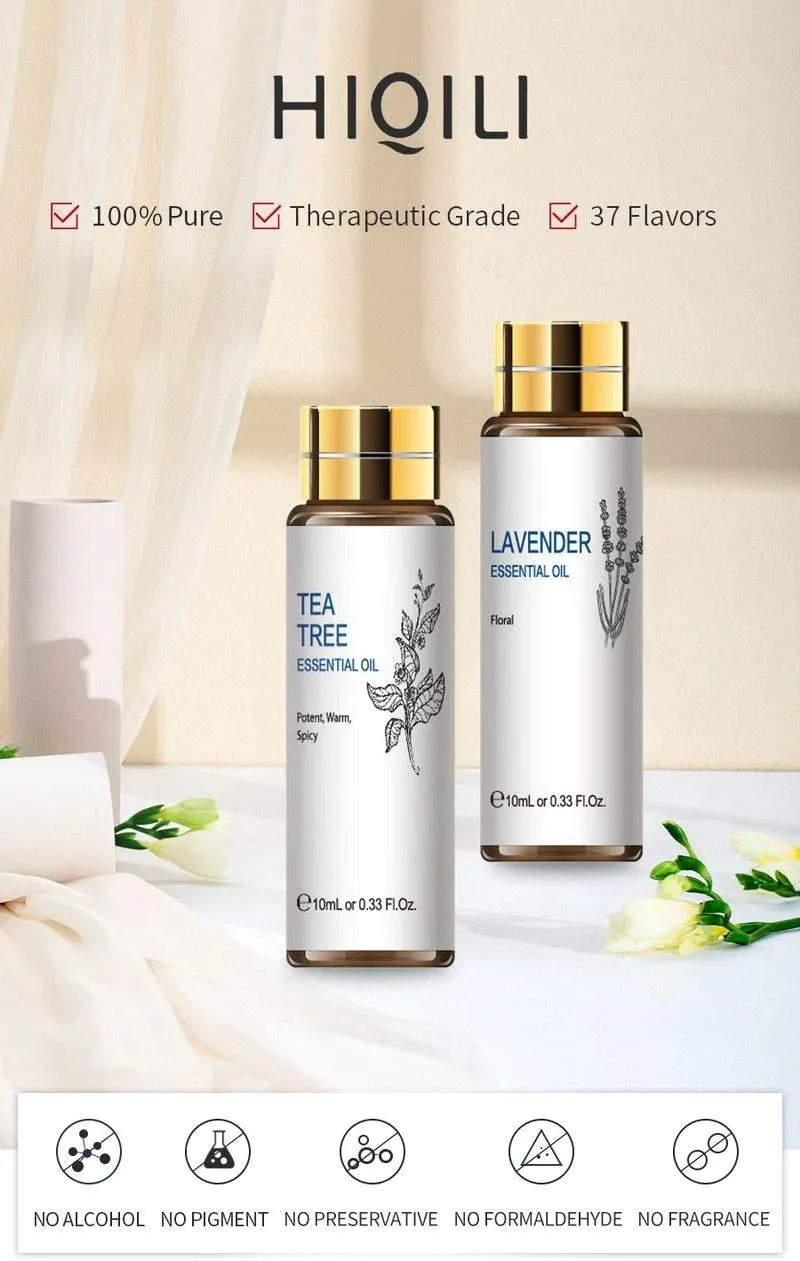 10ml Aromatherapy Essential Oil For Diffusers and Humidifiers