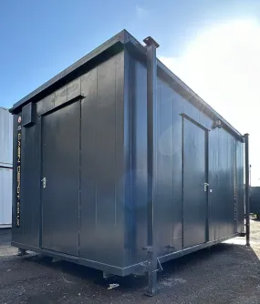 16x9ft | 3 1 Toilet Block | Anti-Vandal | Portable | Site Accommodation | No 1136