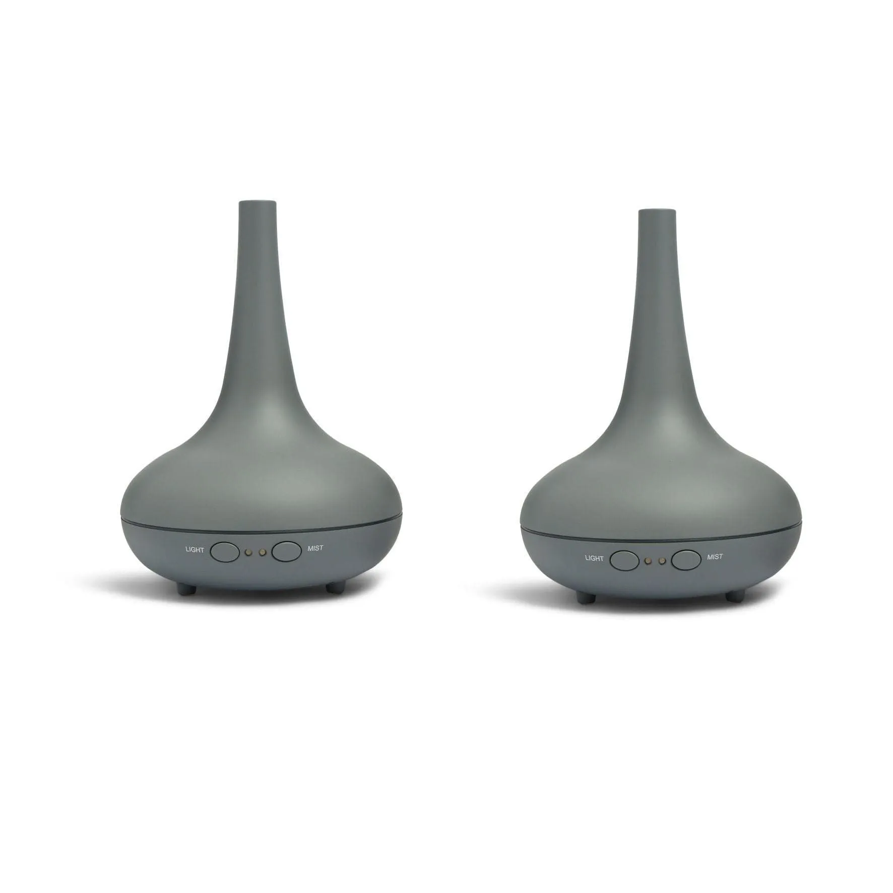 2 x Milano Decor Ultrasonic Aroma Diffusers Humidifier   6 Diffuser Oils Set