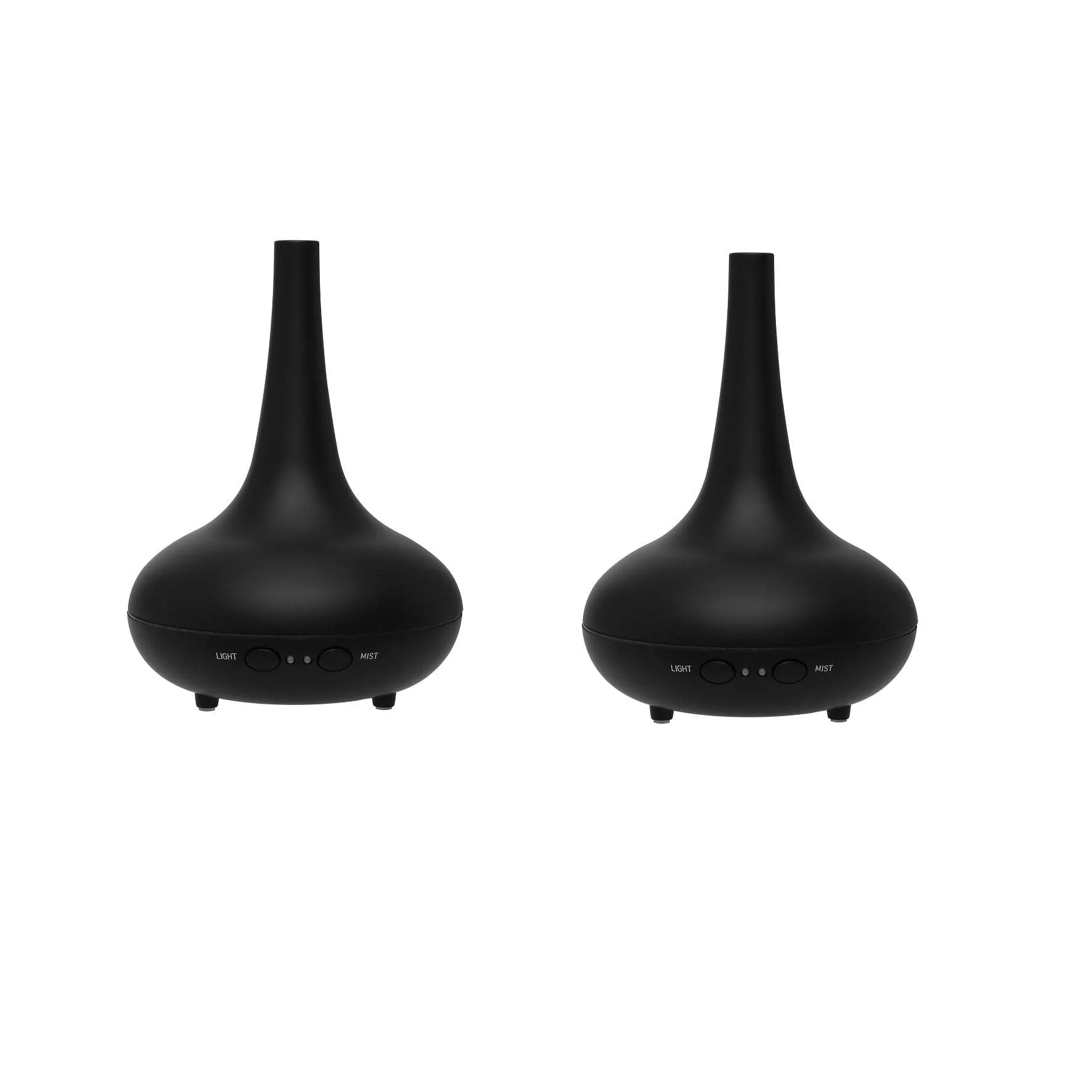 2 x Milano Decor Ultrasonic Aroma Diffusers Humidifier   6 Diffuser Oils Set