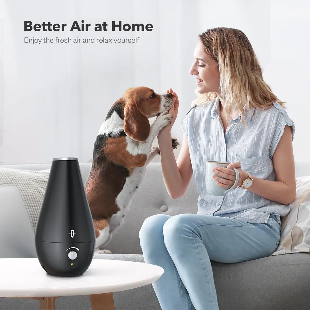 2.5L Cool Mist Humidifier 026, Small Cool Mist BPA-Free Humidifiers For Baby