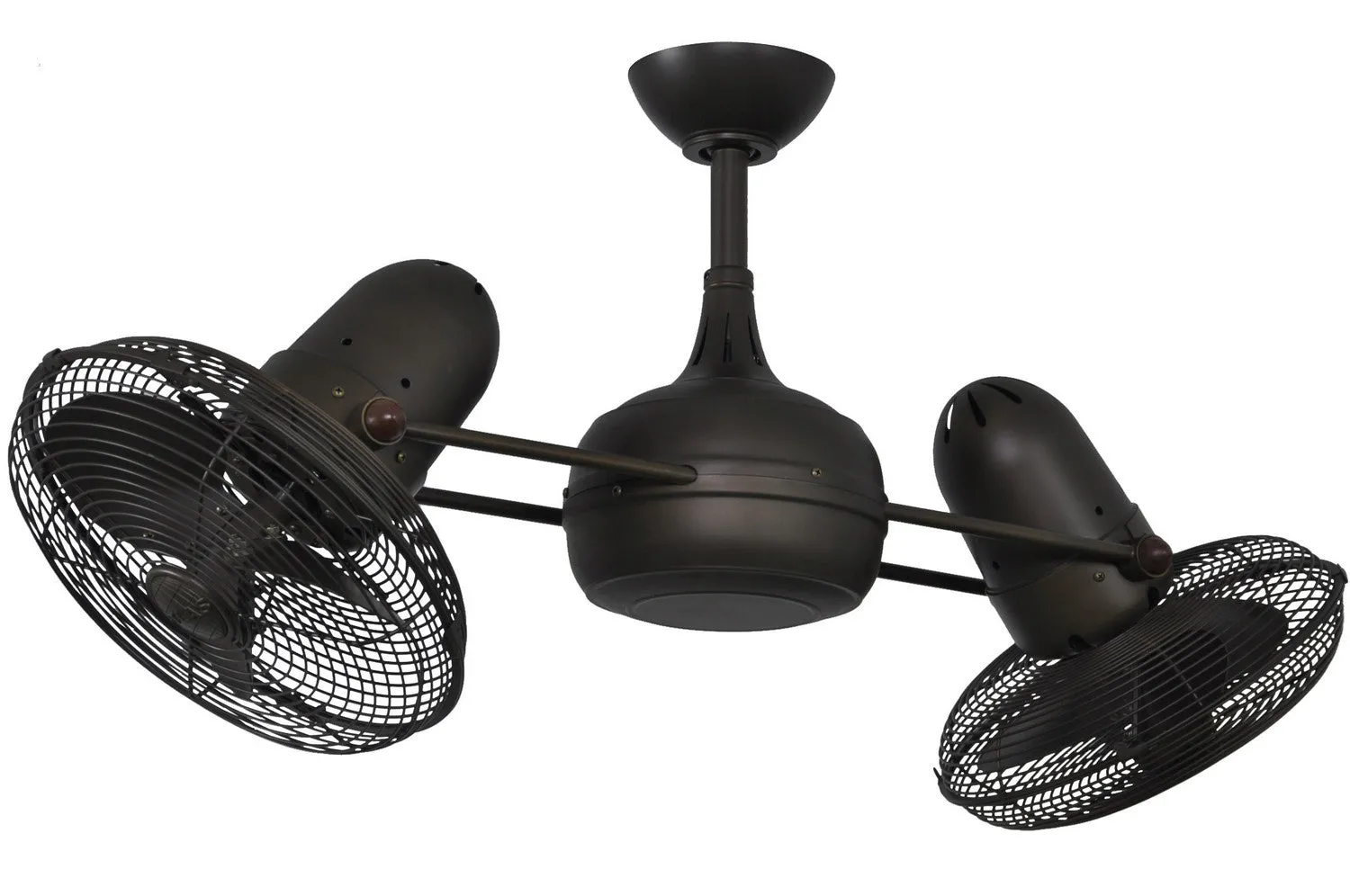 39" Ceiling Fan from the Dagny Collection in Textured Bronze Finish by Matthews Fan Company