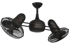 39" Ceiling Fan from the Dagny Collection in Textured Bronze Finish by Matthews Fan Company