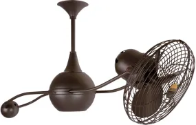 40" Ceiling Fan from the Brisa 2000 Collection in Bronzette Finish by Matthews Fan Company