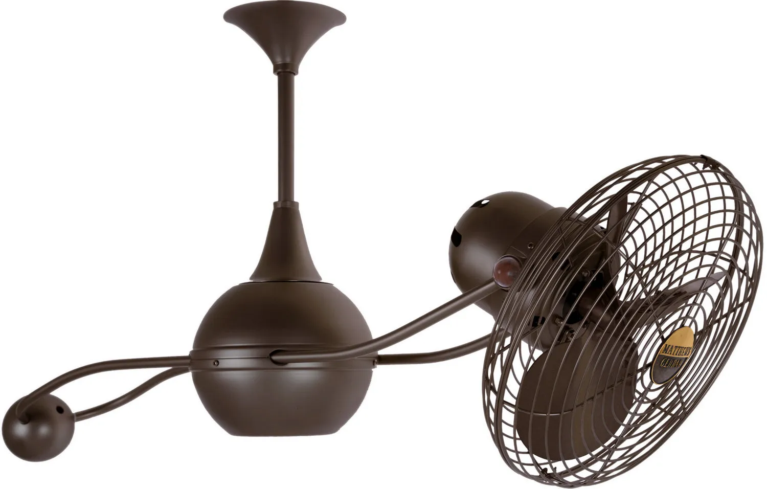 40" Ceiling Fan from the Brisa 2000 Collection in Bronzette Finish by Matthews Fan Company
