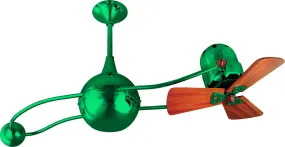 40" Ceiling Fan from the Brisa 2000 Collection in Green Finish by Matthews Fan Company