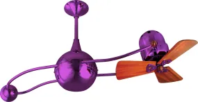 40" Ceiling Fan from the Brisa 2000 Collection in Light Purple Finish by Matthews Fan Company