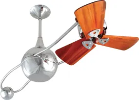40" Ceiling Fan from the Brisa 2000 Collection in Polished Chrome Finish by Matthews Fan Company