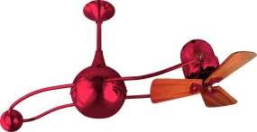 40" Ceiling Fan from the Brisa 2000 Collection in Red Finish by Matthews Fan Company