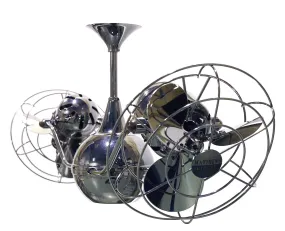 42" Ceiling Fan from the Vent-Bettina Collection in Black Nickel Finish by Matthews Fan Company