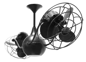 42" Ceiling Fan from the Vent-Bettina Collection in Matte Black Finish by Matthews Fan Company