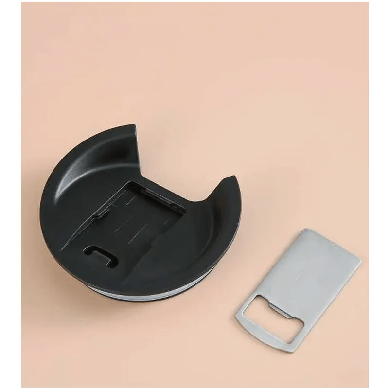 500ml Thermostat Vacuum Pint Tumbler AO-78106 BLACK