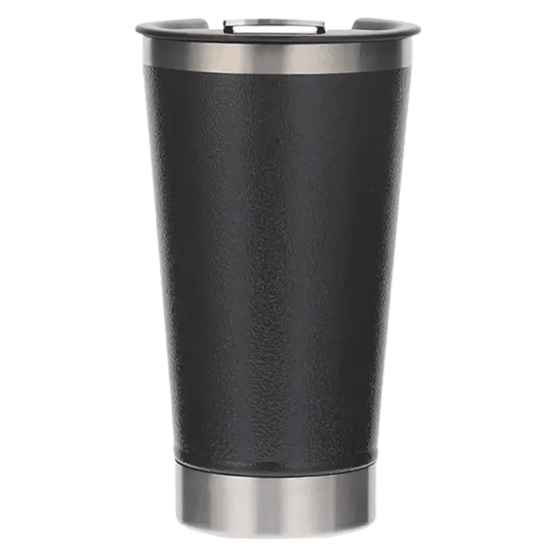 500ml Thermostat Vacuum Pint Tumbler AO-78106 BLACK