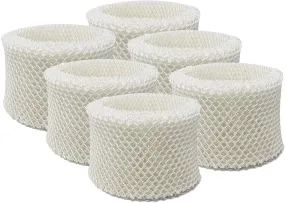 6 Premium paper wick filter replacement compatible with Honeywell HAC-504AW, HAC-504, Protec WF2