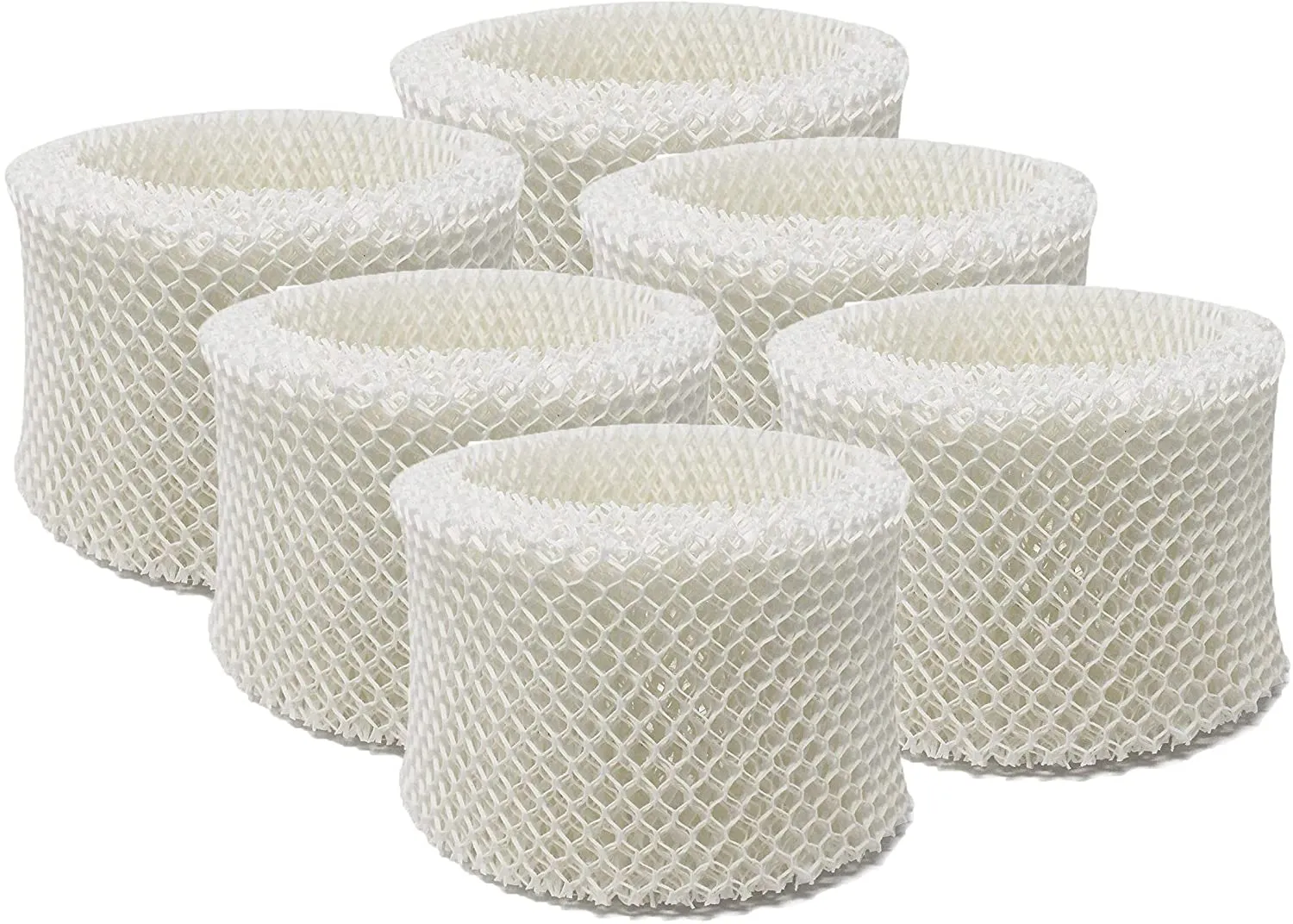 6 Premium paper wick filter replacement compatible with Honeywell HAC-504AW, HAC-504, Protec WF2