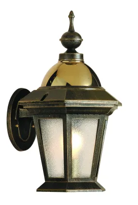 8227 MC4 MD Snoc Vienna Collection Outdoor Large Wall Mount Downlight With Closed Bottom