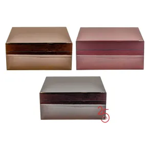 A 50  Cigar Capacity Brigham Parhelion Gloss Humidor   a Complimentary Bottle of our Humidor Solution ( $16.99 473ml) & EXTRA Humidifier NO CHARGE!