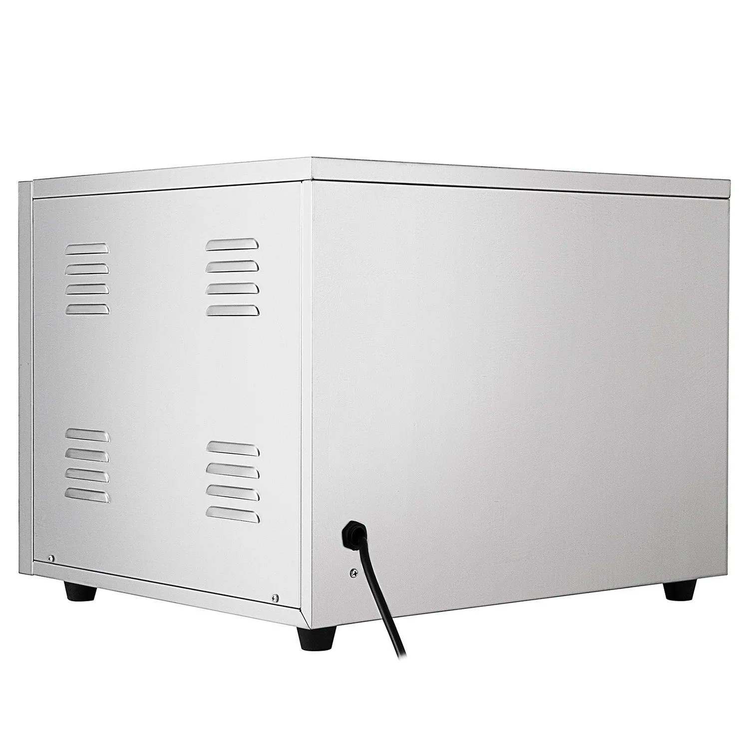 A-HEP2ST Double Pizza Oven | Electric Pizza Maker | Separately Operated Thermostats | Stainless Steel | 3kW