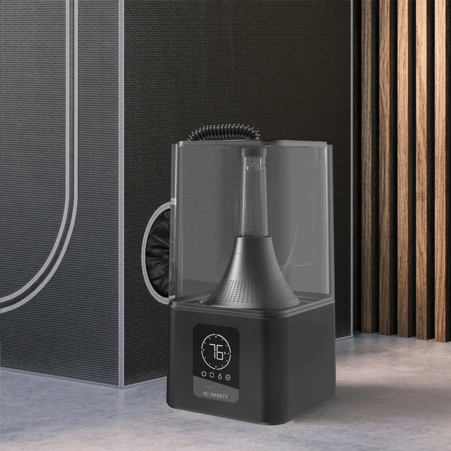 AC Infinity CLOUDFORGE T5, Environmental Plant Humidifier, 9L, Smart Controls, Targeted Vaporizing