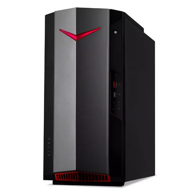 Acer Nitro 50 N50-620-UA14 Desktop, Intel Core i5-11400F Processor, 8GB Memory, 512GB SSD, GeForce GTX 1650 Graphics