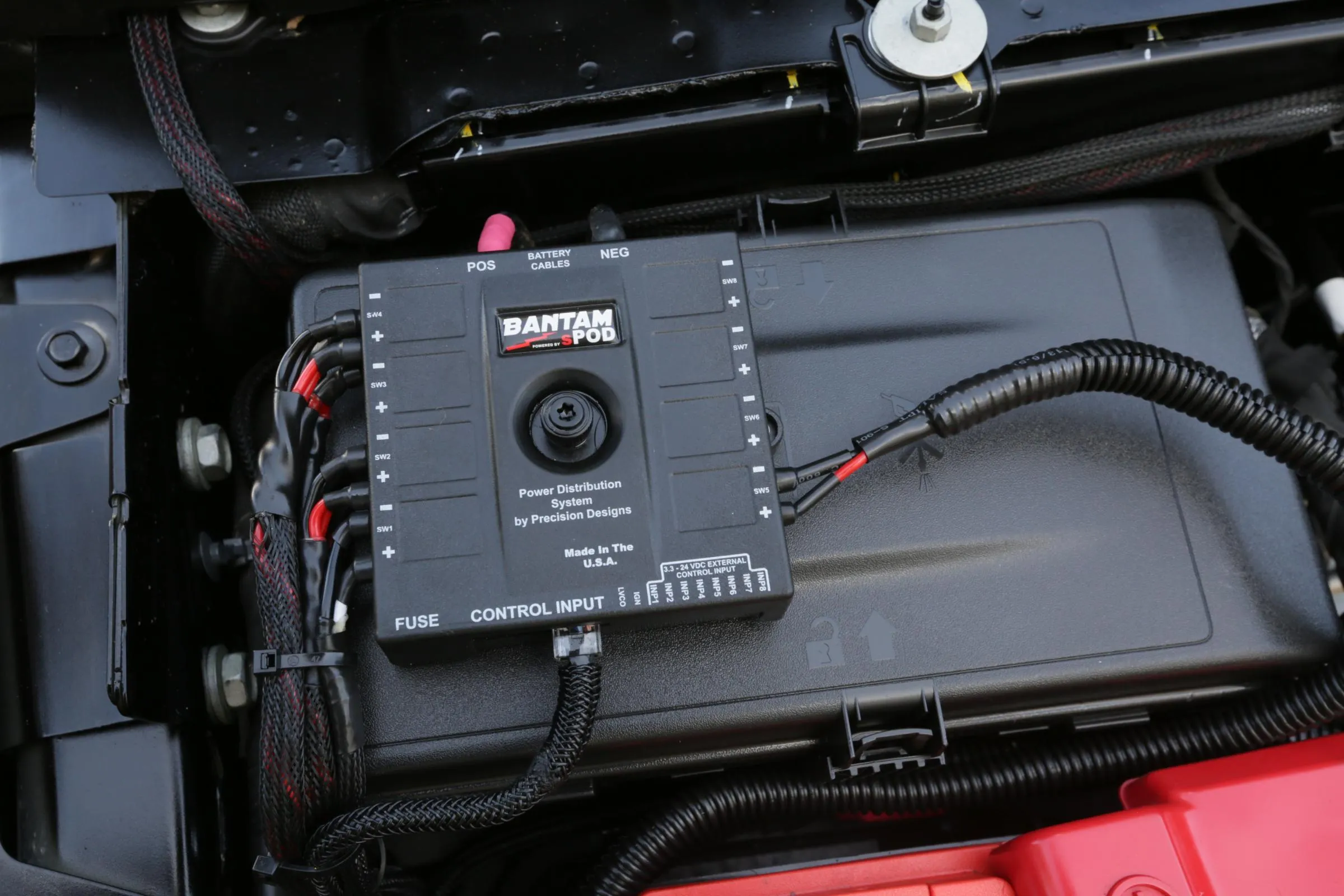 Add-on Bantam Only with 84 Inch Battery Cables sPOD