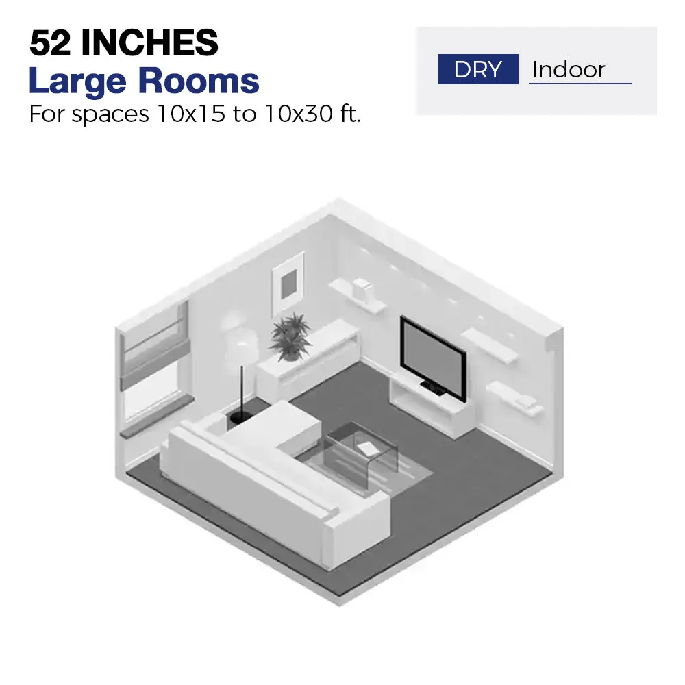 Addison 52 inch Smart Ceiling Fan with LED Light Wall Switch