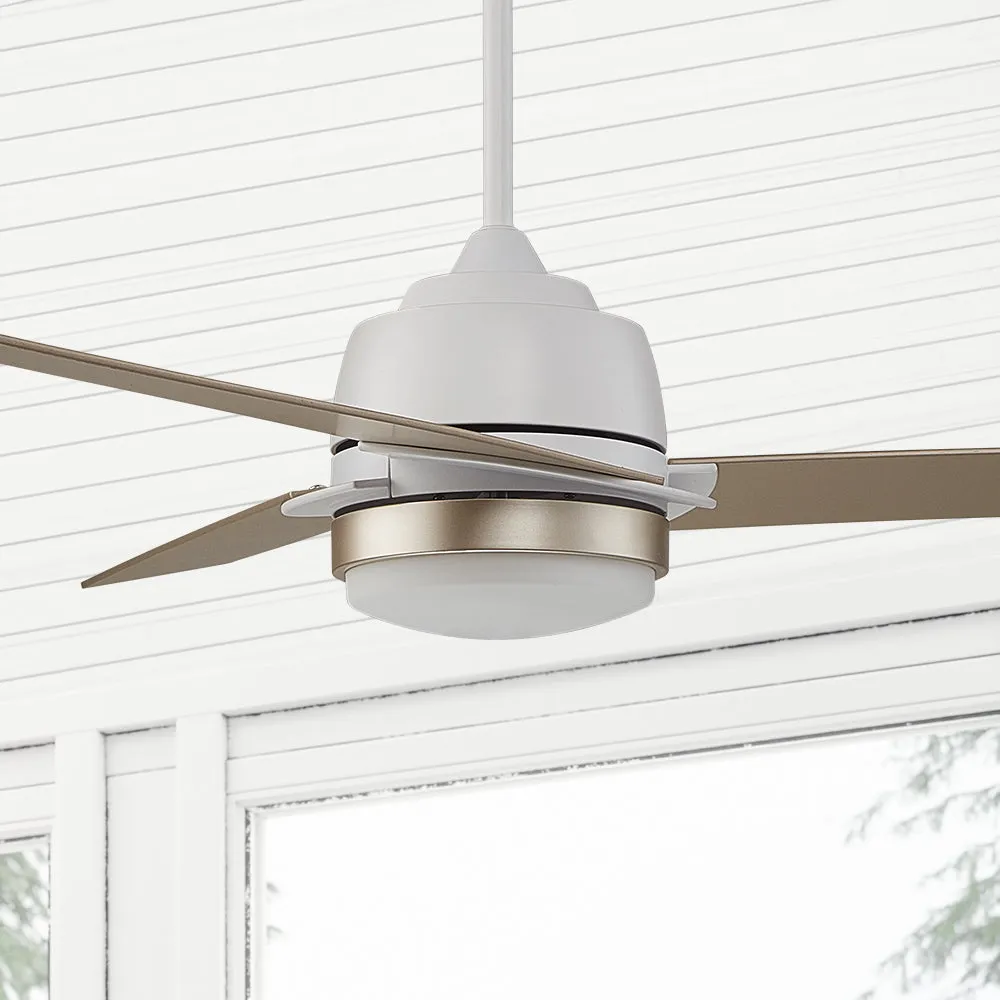 Addison 52 inch Smart Ceiling Fan with LED Light Wall Switch