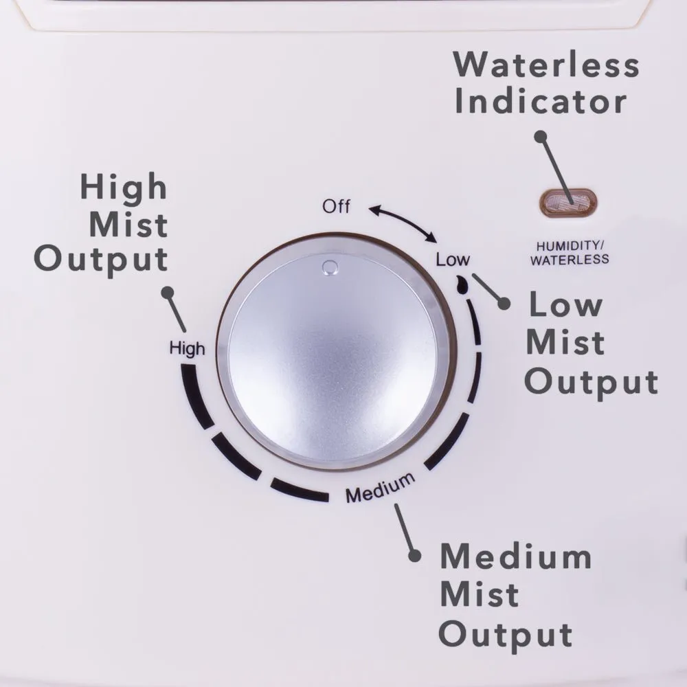 Air Innovations MH-603 Ultrasonic Cool Mist Humidifier With Aromatherapy