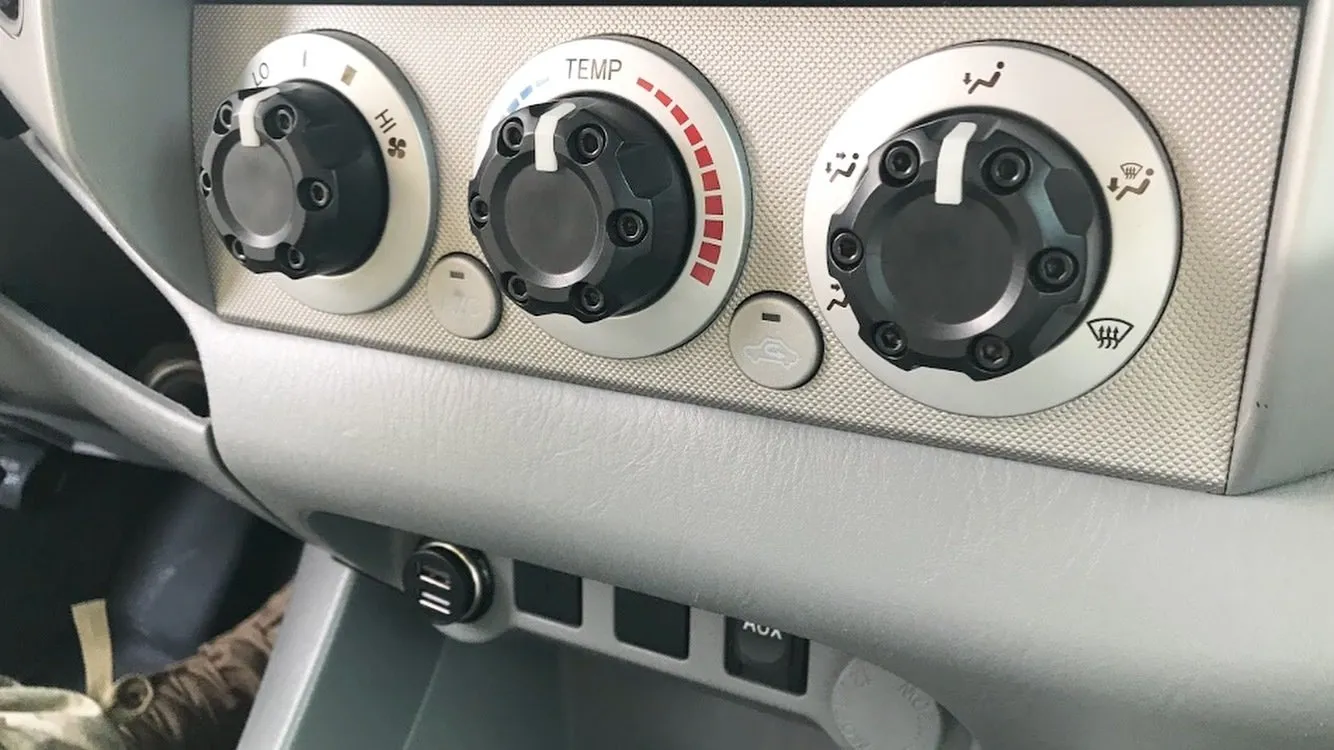AJT Design Climate Knobs For Tacoma (2005-2015)
