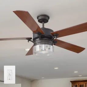 Alexandria 52 inch Smart WiFi Ceiling Fan Works with Alexa Outdoor