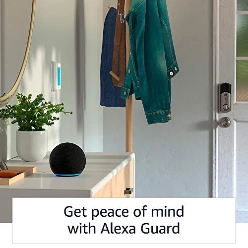 All-new Echo Dot (4th Gen) | Smart speaker with Alexa | Charcoal