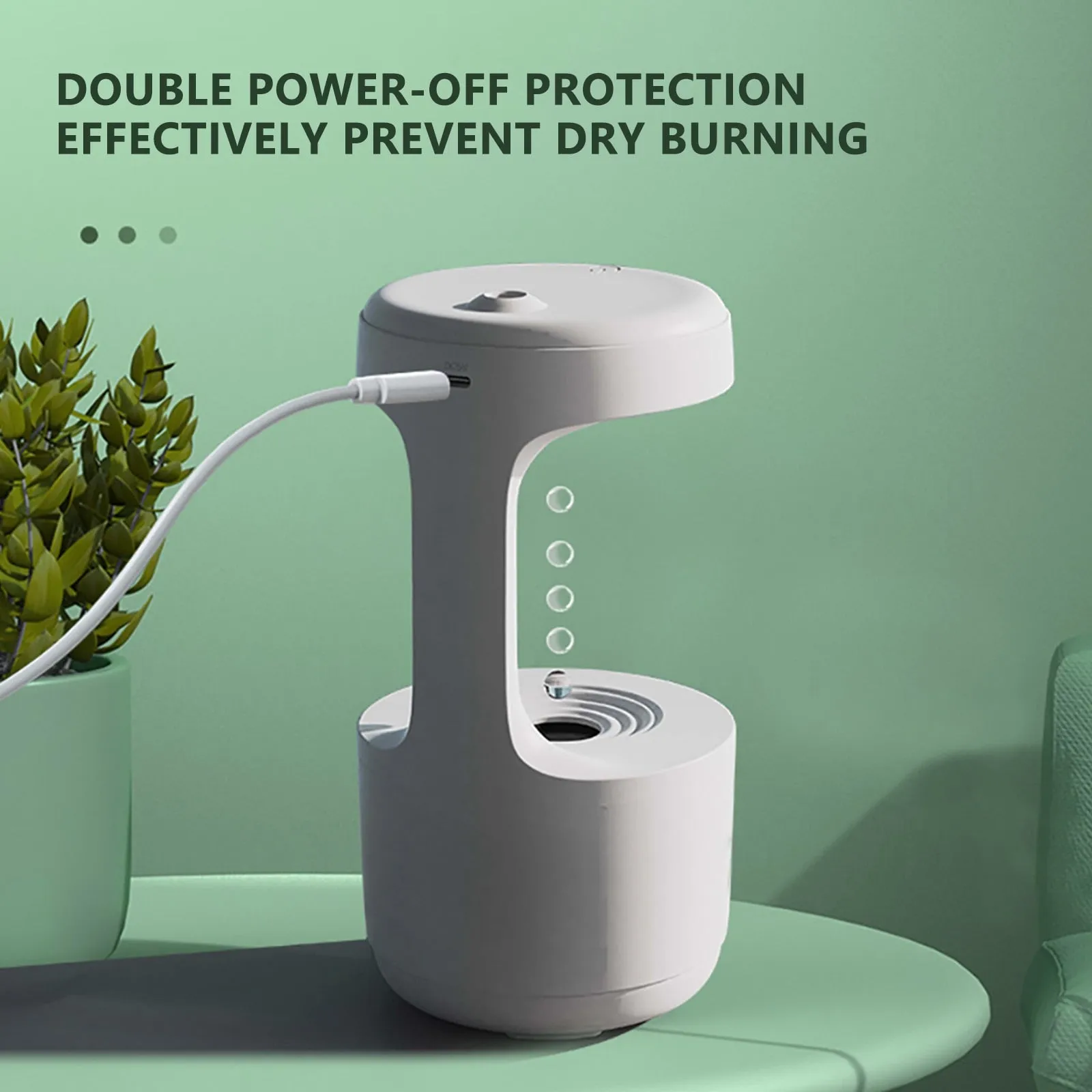 Anti-Gravity Air Diffuser Essential Oils Fogger Humidifiers