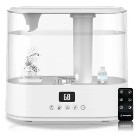 Antimicrobial Air Sterilization Humidifier, White