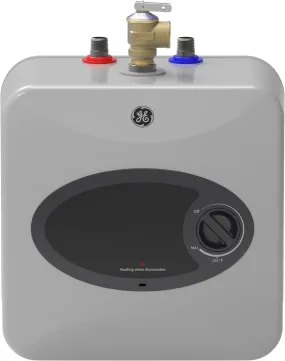 Appliances 2.5 Gallon, Versatile Mini Tank Water Heater with Adjustable Thermostat, Easily Installs under Sink, 120V