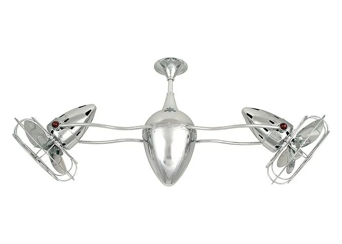 Ar Ruthiane 46" Ceiling Fan with Decorative Cage