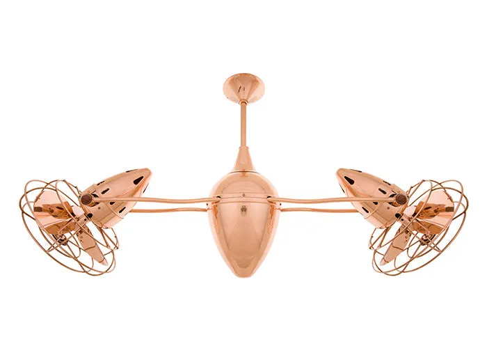 Ar Ruthiane 46" Ceiling Fan with Decorative Cage