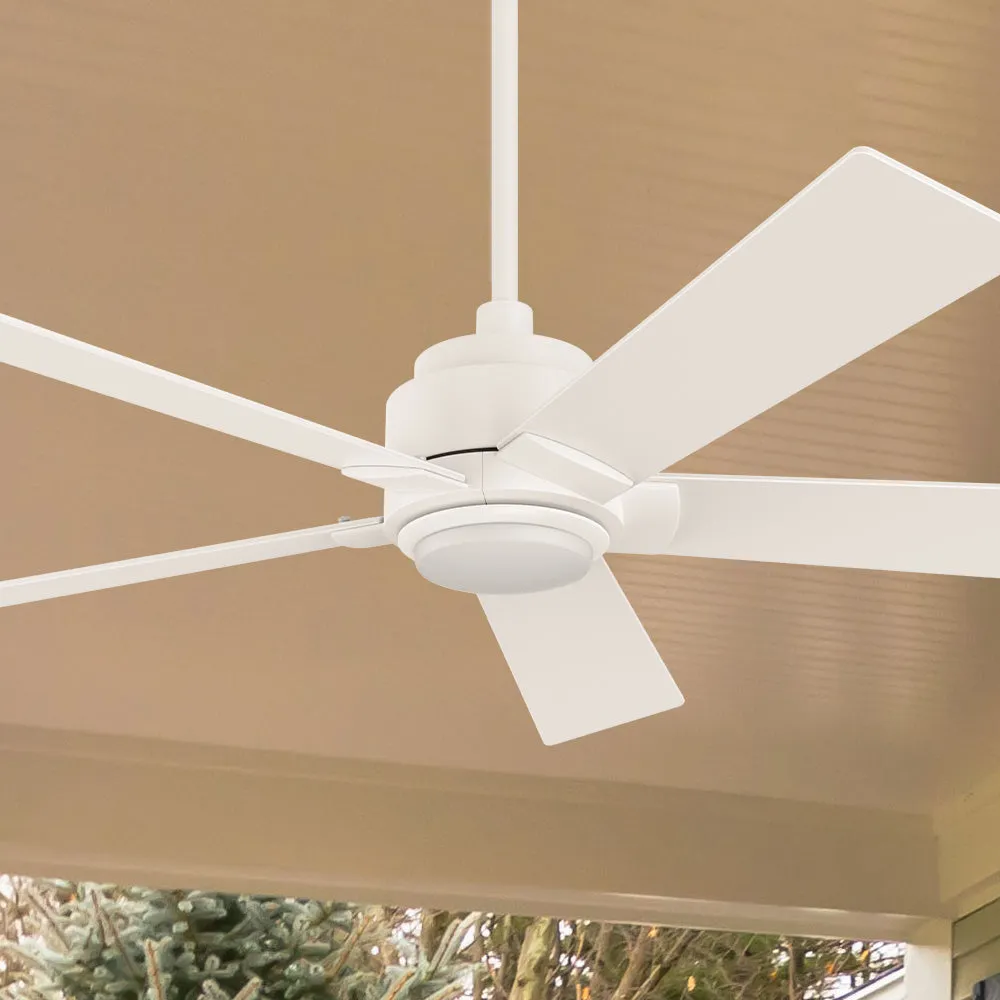 Aspen Smart Ceiling Fan with LED Light and Remote Outdoor/Indoor 52"