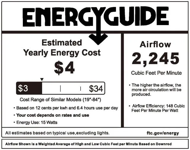 AURORA 52 inch 3-Blade Flush Mount Smart Ceiling Fan with LED Light Kit & Remote- White/White