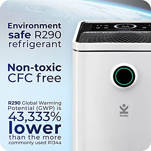 Avalla X-95 Smart Dehumidifier for Home & Office 10L