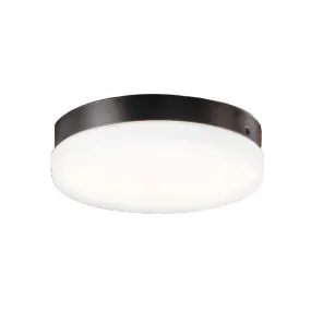 Aviator 1-Light LED 3000K Ceiling Fan Light Kit in Matte Black