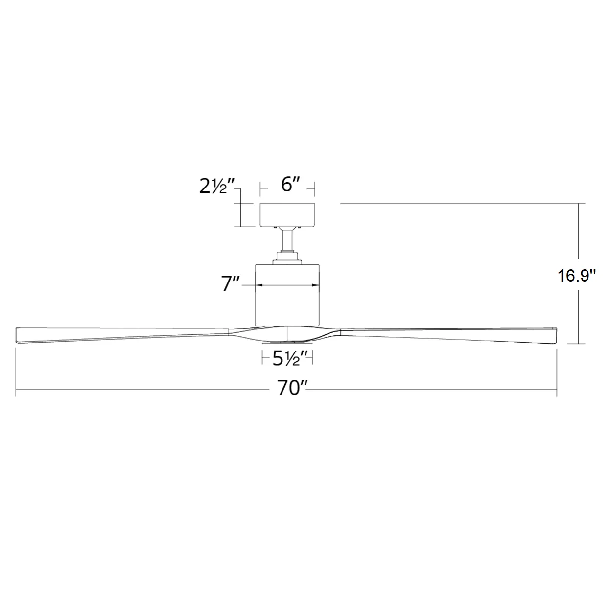 Aviator Indoor/Outdoor Ceiling Fan