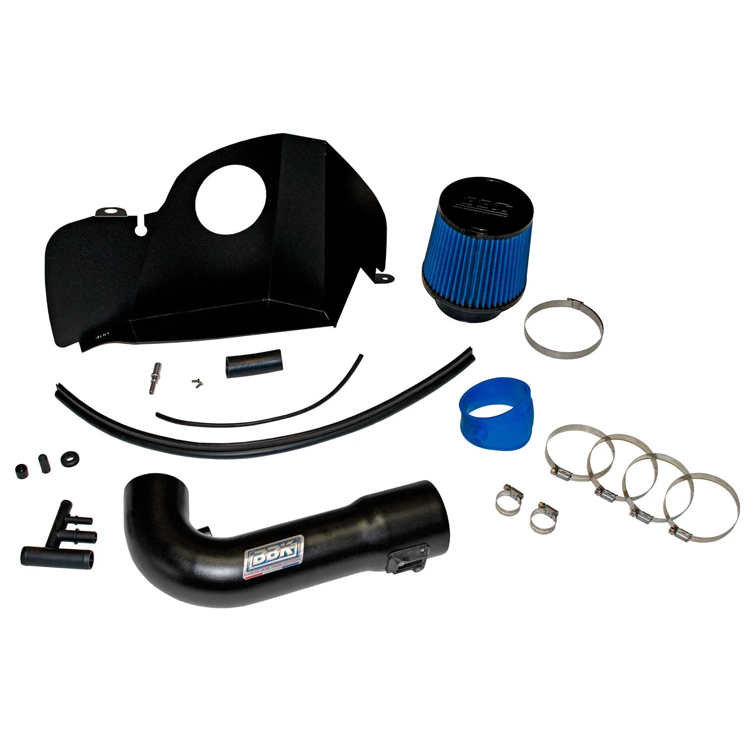 BBK Performance Parts 14525 2018-23 FORD MUSTANG 5.0 GT COLD AIR INTAKE KIT - BLACKOUT FINISH