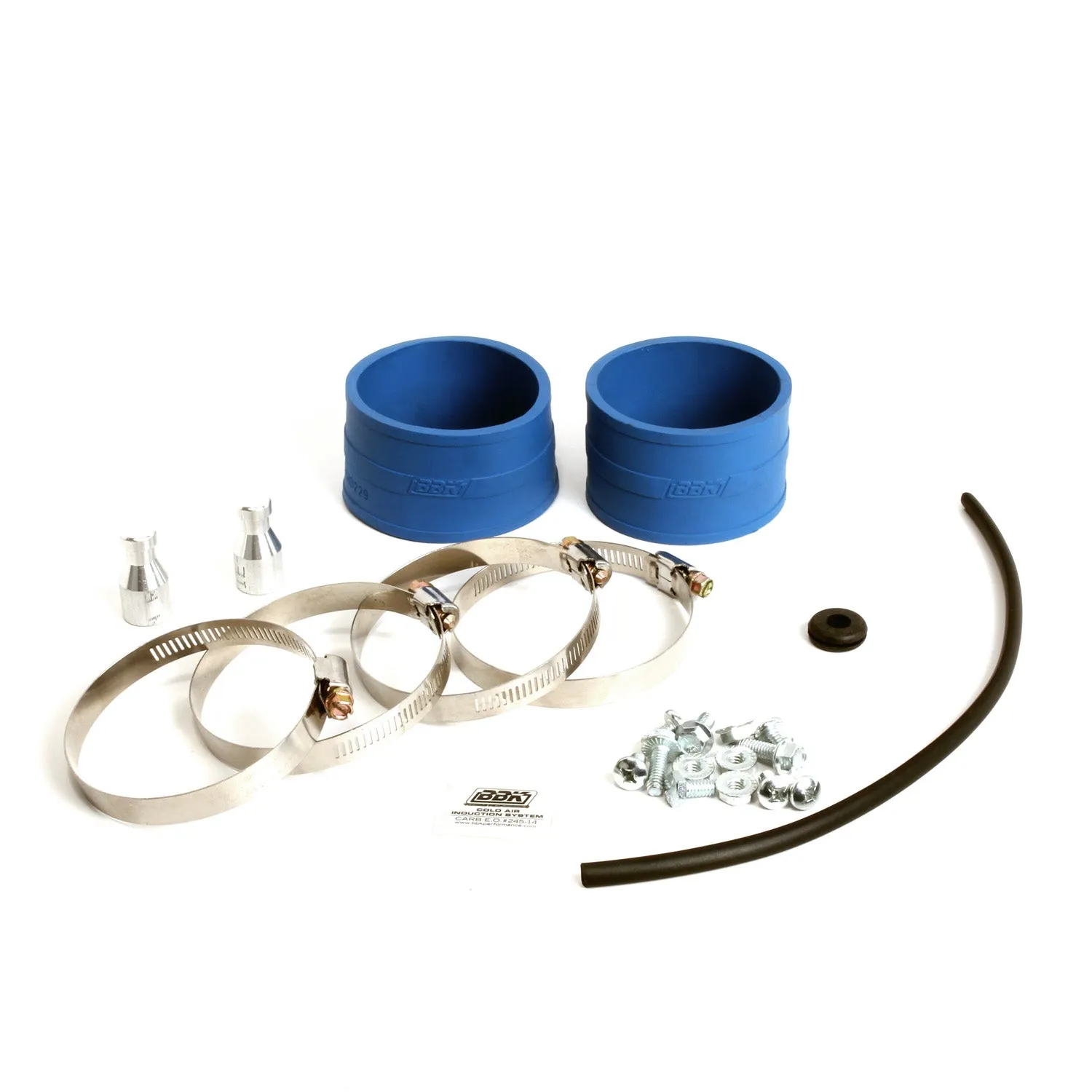BBK Performance Parts 1712 1994-1995 MUSTANG 5.0 COLD AIR INTAKE - FENDERWELL STYLE (POWDER CHROME)