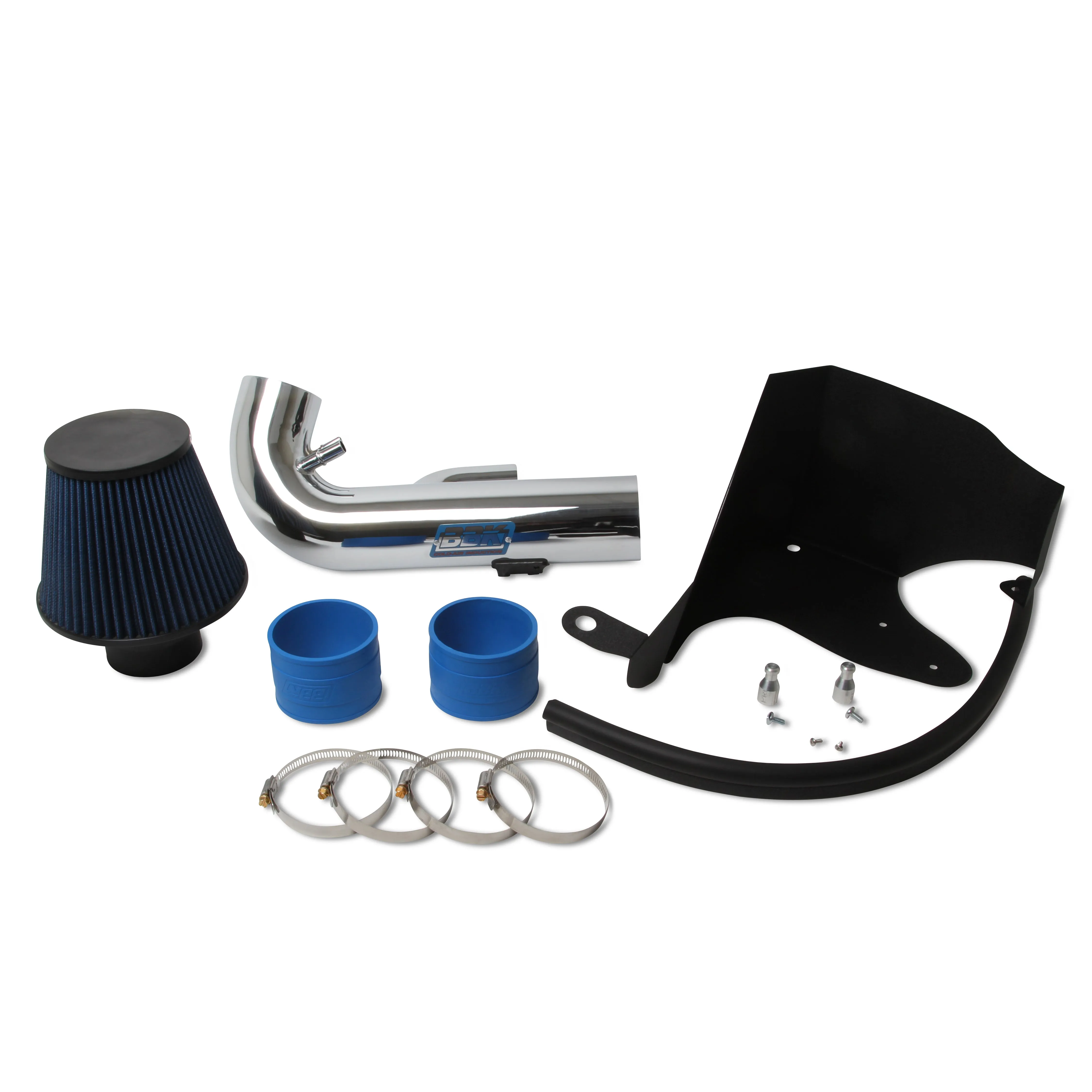 BBK Performance Parts 1768 2011-2014 FORD MUSTANG GT BOSS 302 5.0 COLD AIR INDUCTION SYSTEM (POWDER CHROME)