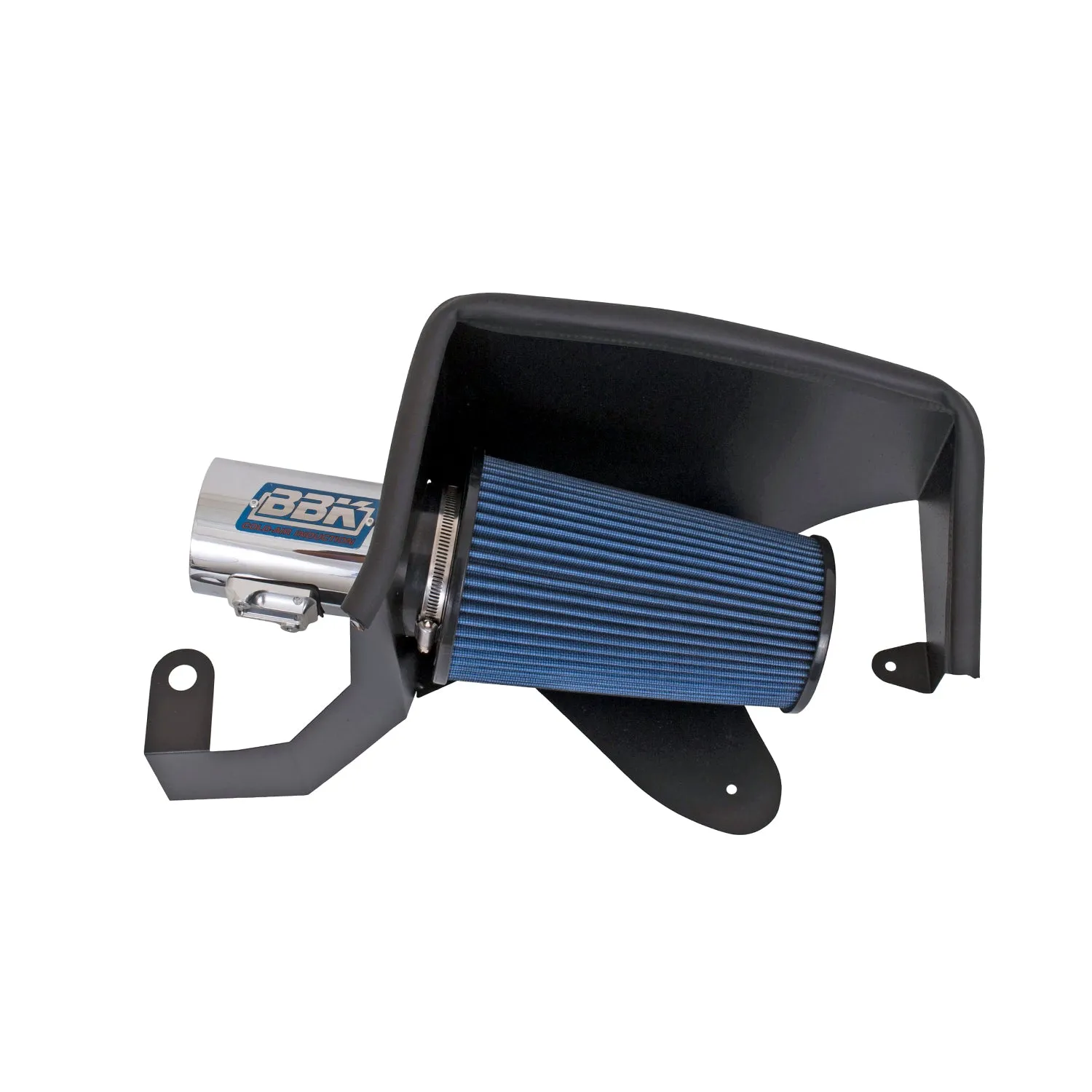 BBK Performance Parts 1773 2010 ONLY MUSTANG GT COLD AIR INDUCTION KIT (POWDER CHROME).